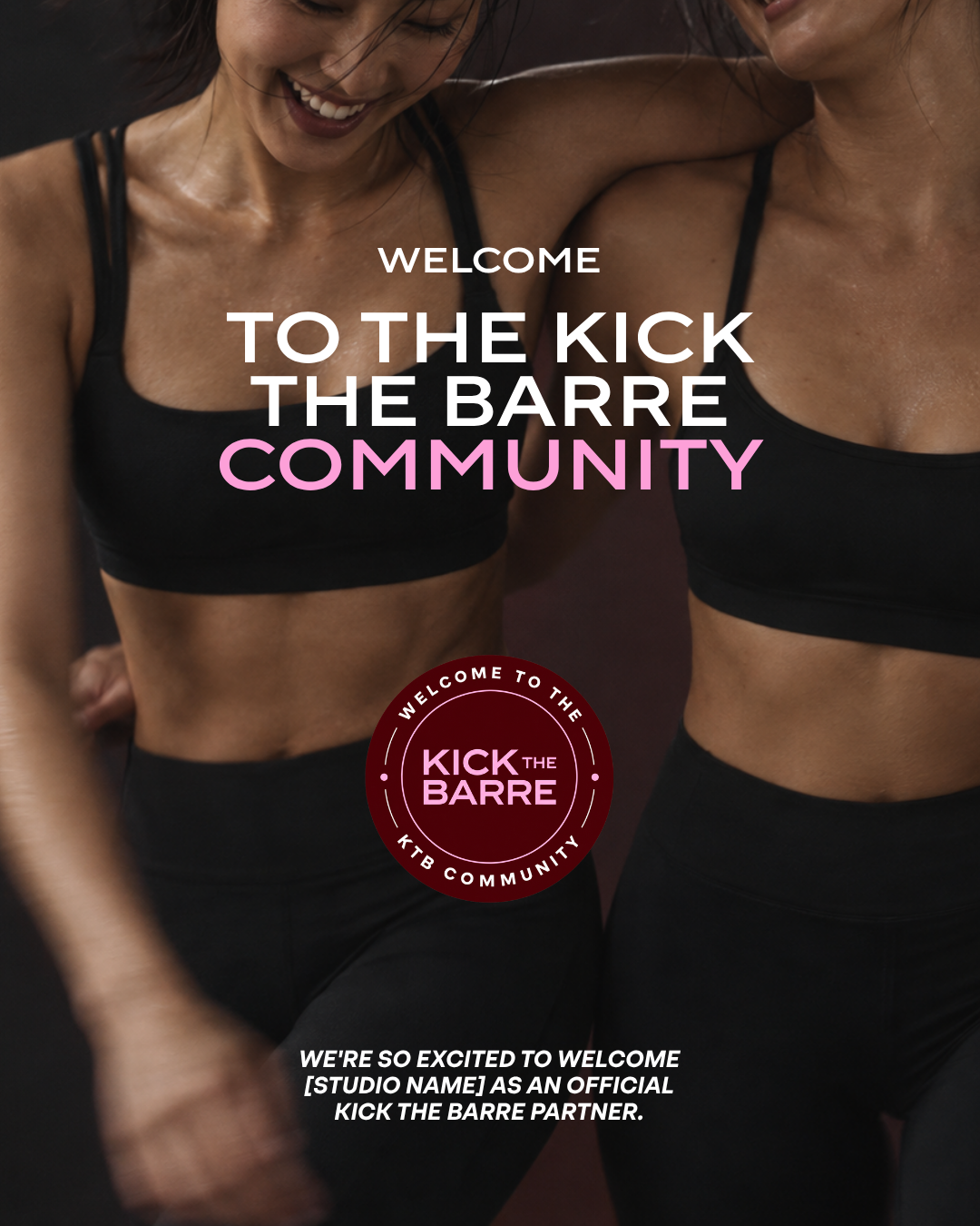 Kick The Barre campaign asset