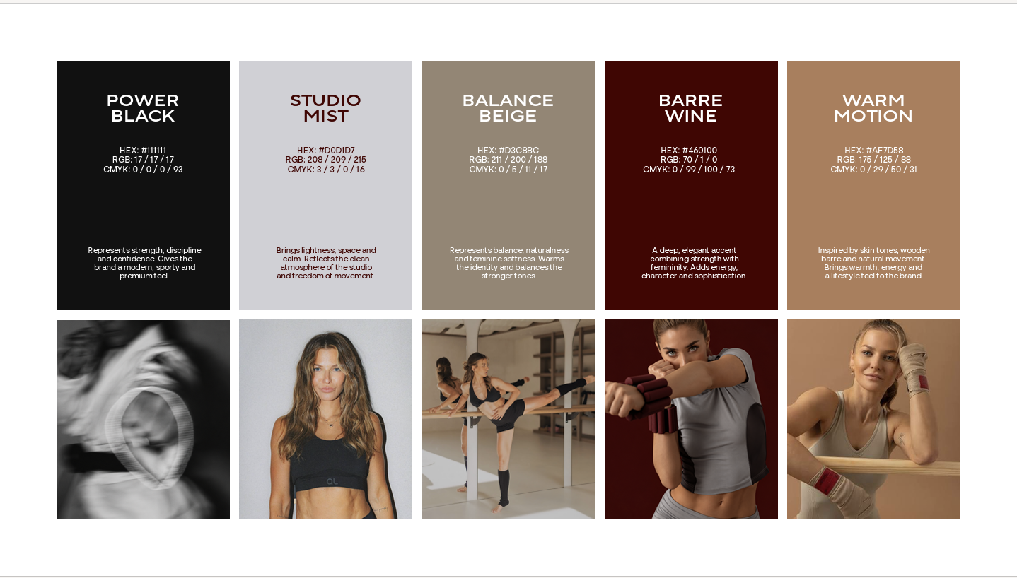 Kick The Barre brand world