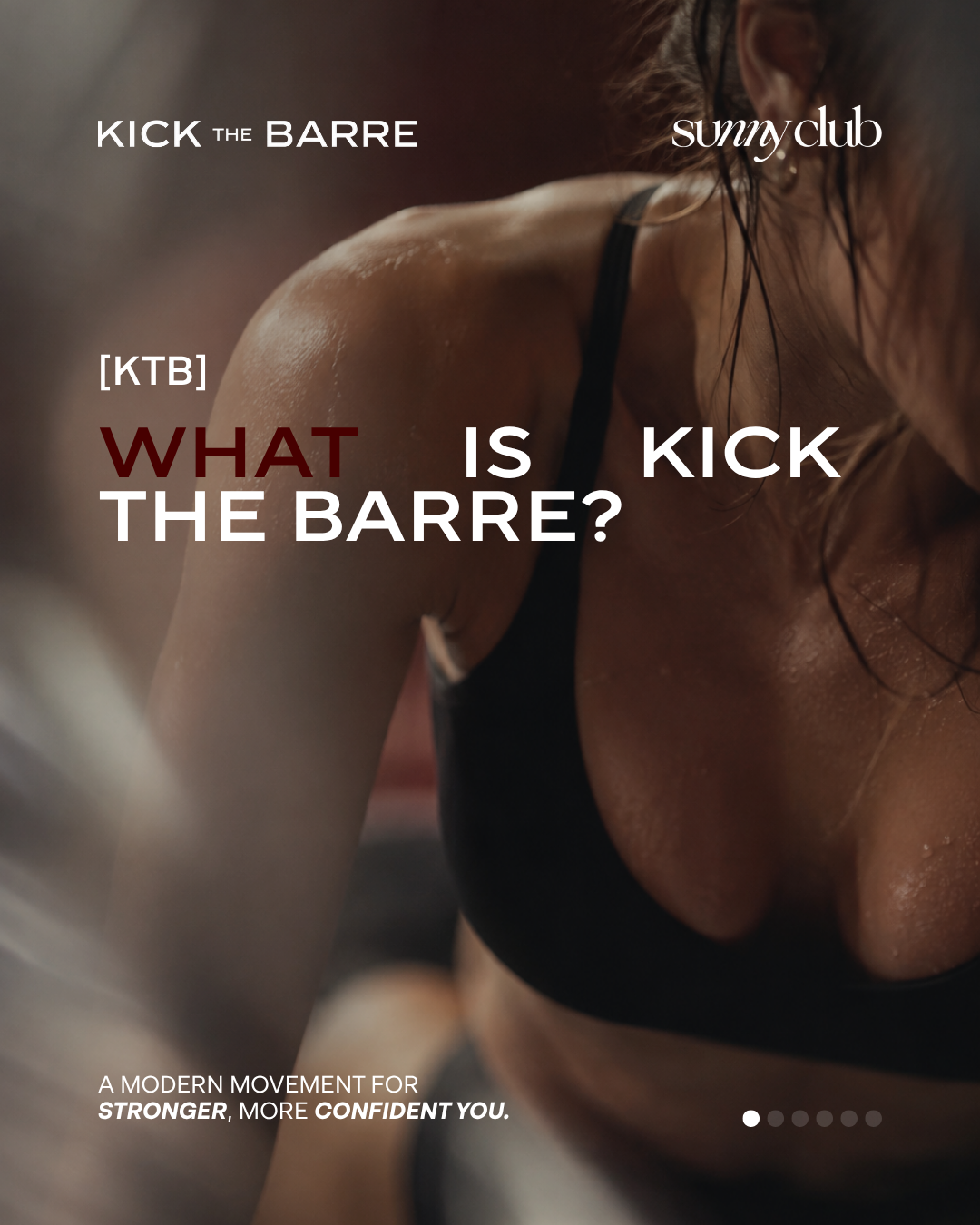 Kick The Barre campaign asset