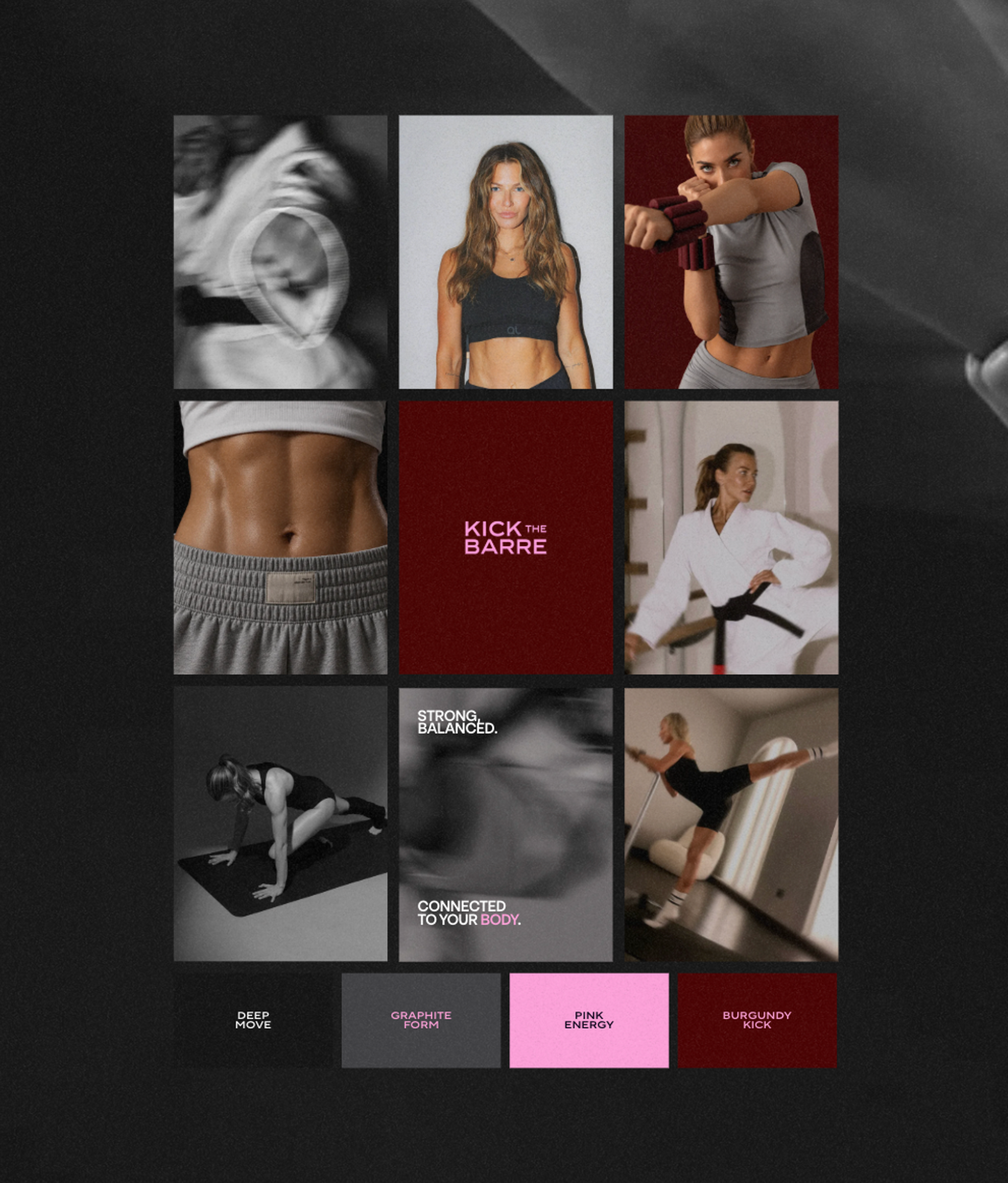 Kick The Barre brand world