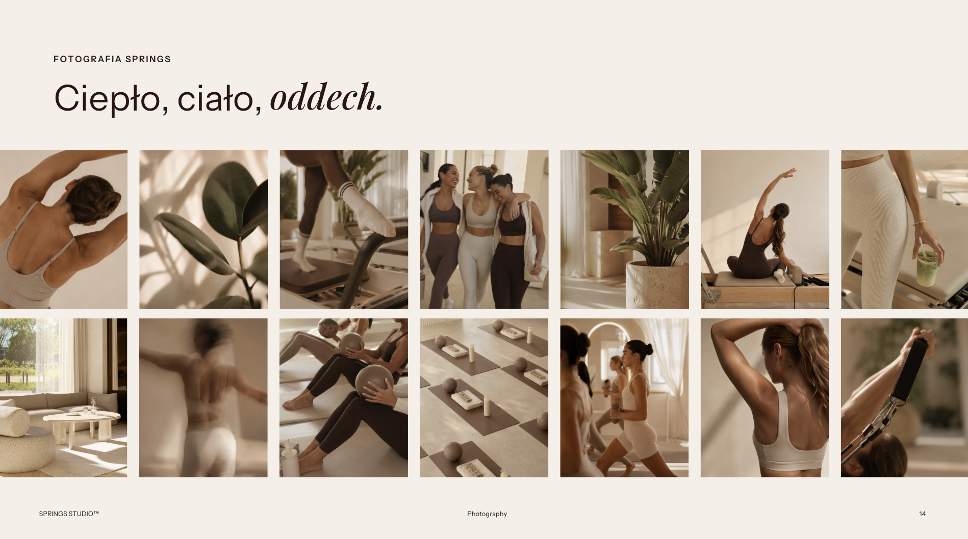 Springs Pilates Studio brand asset